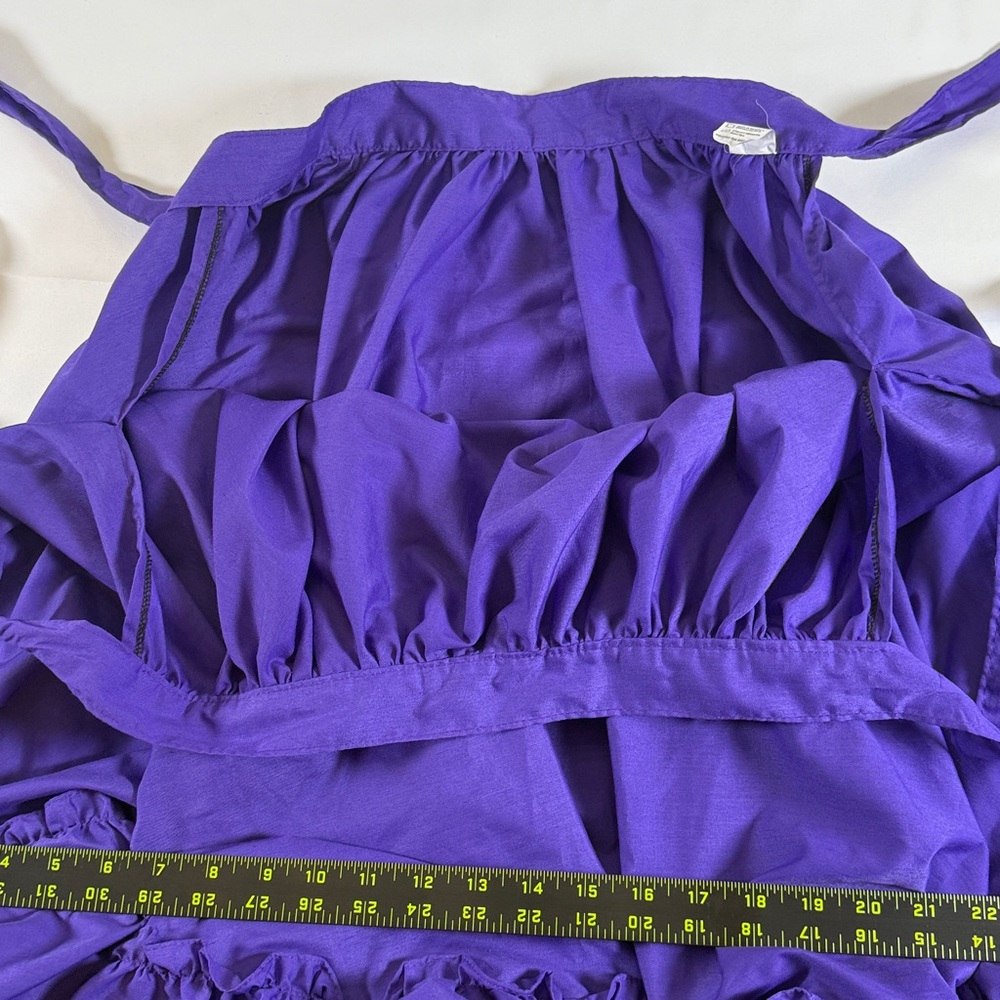 Purple Mexican Folklórico Skirt Full Circle Dance Skirt - Picture 5 of 6